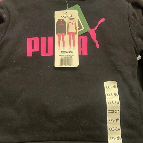 PUMA Youth 3-piece Fleece Set XS, XXS, - Picture 6 of 7